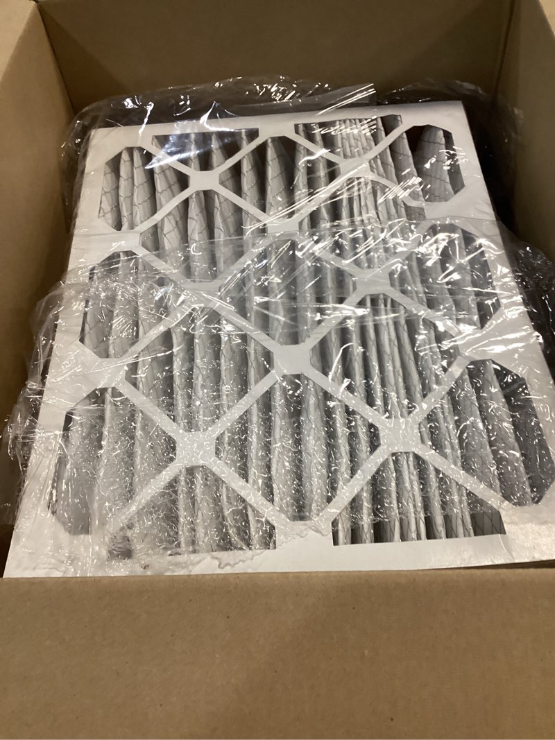 Condition photo showing Good Condition for bnx trufilter 16x20x4 (15.5’’ x 19.5’’ x 3.63‘’ slim fit) merv 13 air filter (2-pack) - made in usa - air conditioner hvac ac furnace filters health, allergies, mold, bacteria, smoke, mpr 1900 fpr 10 merv 13 16x20x4 2-pack (slim fit)