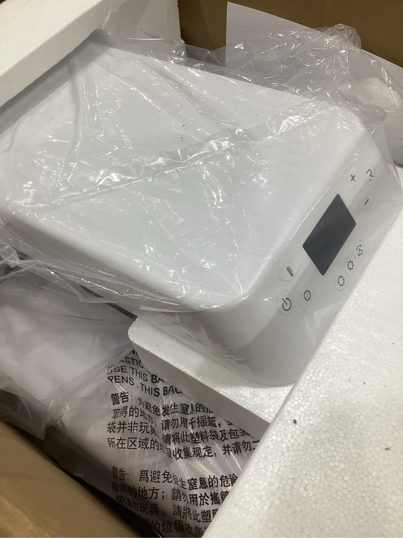 Condition photo showing As Is for htvront auto heat press machine for t shirts - 15x15 smart t shirt press machine with auto release - professional heat press for sublimation, vinyl, heat transfer projects white