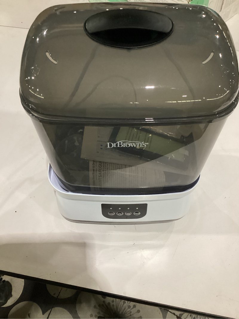 Condition photo showing Good Condition for not tested**** dr. brown's all-in-one sterilizer and dryer for baby bottles, parts and other newborn essentials