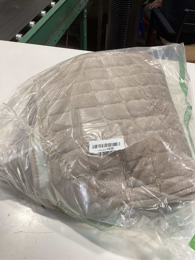 Condition photo showing Good Condition for velvet washable couch cover for pets dogs, non slip sectional sofa covers for 3 cushion couch sofa l sharped sofa slipcovers, furniture protector (1 pcs 36"x70", khaki) 1pc/36"x70"/seat cover khaki