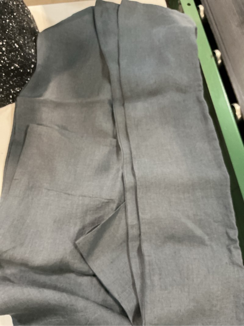 Condition photo showing Good Condition for european linen pillowcase set, standard, nightfall