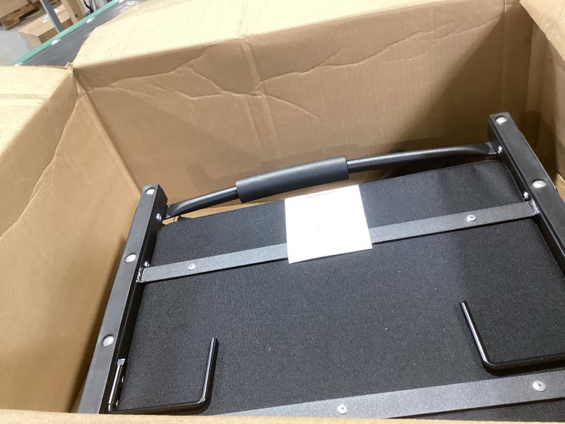 Condition photo showing Good Condition for stadium seats for bleachers, bleacher seats with ultra padded comfy foam backs and cushion, wide portable stadium chairs with back support and shoulder strap regular - 16.9"w x 13.2"d x 15.4"h black 1