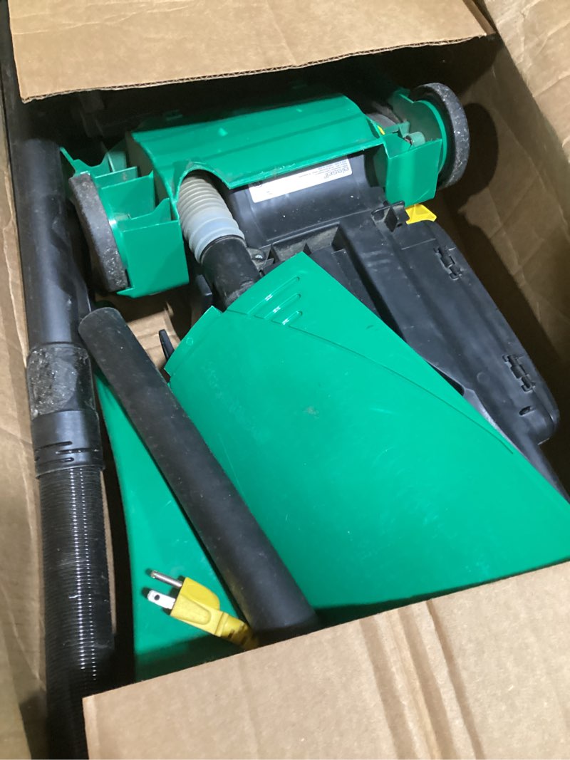 BiSSEll BigGreen Commercial PowerForce Bagged Lightweight, Upright, Industrial, Vacuum Cleaner, BGU1. Not tested