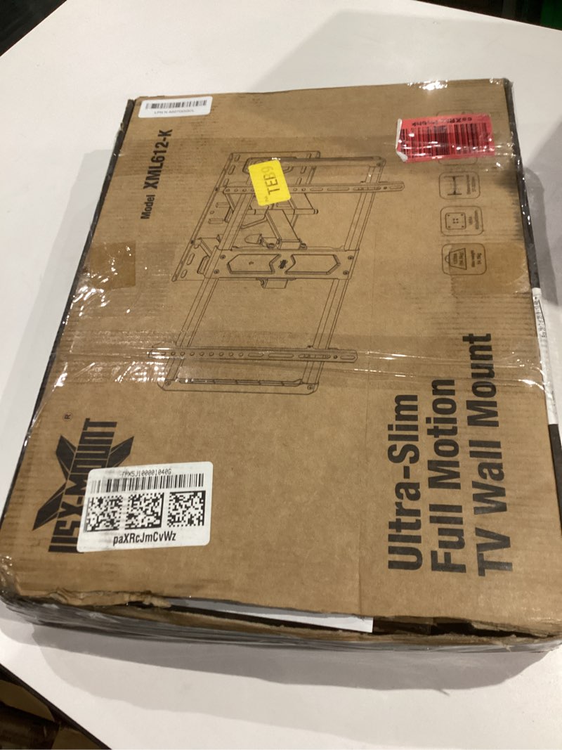 Condition photo showing Good Condition for USX MOUNT Ultra Slim TV Wall Mount for Most 37-90 inch Television, Full Motion TV Mount Dual Swivel Articulating Tilt 6 Arms, Up to 120lbs, VESA 600x400mm, Max 16" Wood Studs, XML612-K