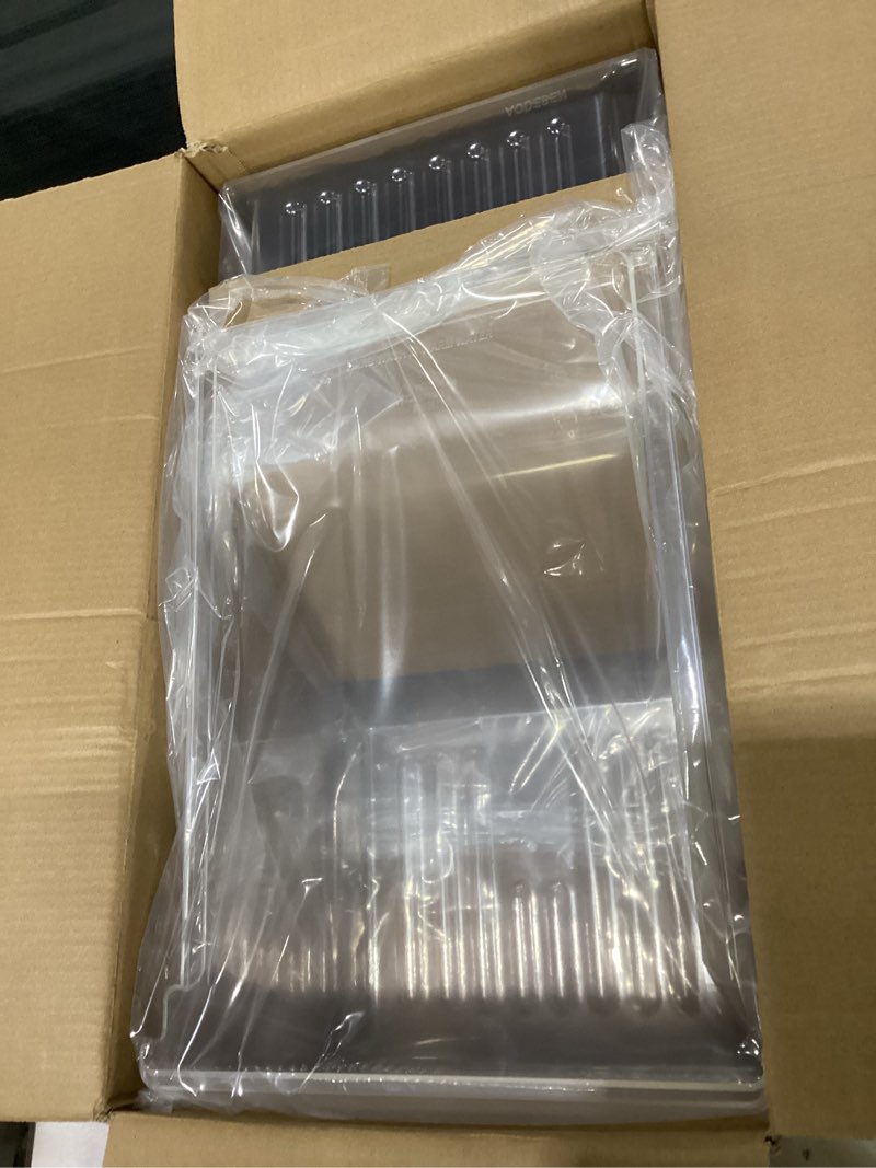 Condition photo showing Good Condition for [2 pack] 240337103 refrigerator crisper drawer replacement compatible with frigidaire kenmore refrigerator drawer replacement, frigidaire drawer replacement for ap2115741, 240337100, 240337102