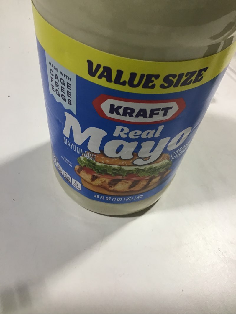 Condition photo showing New/Like New for Kraft Real Mayo Creamy & Smooth Mayonnaise, for a Keto and Low Carb Lifestyle, 30 fl oz Jar