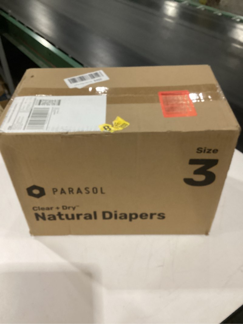 parasol clear+dry disposable diapers | rashshield protection, leakproof design, hypoallergenic diape