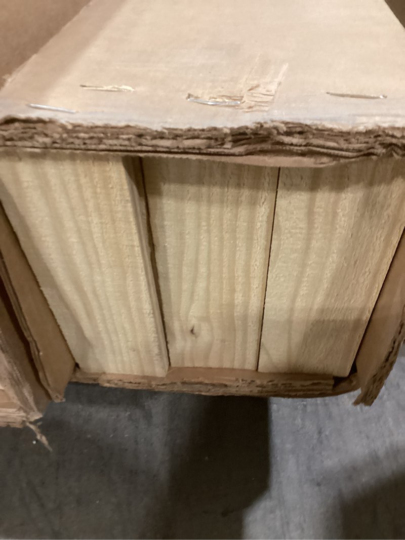 Condition photo showing New/Like New for 8"W x 8"H x 10'L 3-Sided (U-Beam) Hand Hewn Endurathane Faux Wood Ceiling Beam, Sonora Desert