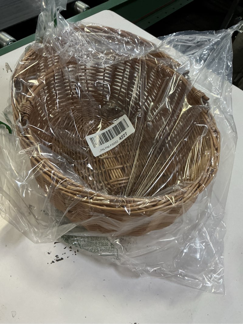 wicker picnic baskets with handles.kingwillow. (natural)