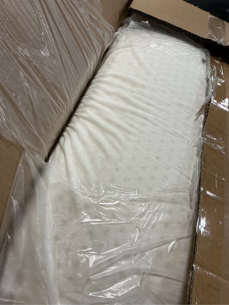 Condition photo showing Good Condition for jotom talalay natural latex pillow sleeping bed pillow, medium firmness latex pillow for side, back, and stomach sleepers, removable breathable cotton cover (1, king (low loft)) king (low loft) 1