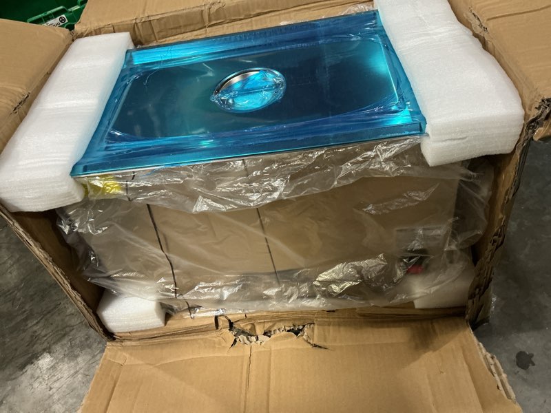 Condition photo showing Good Condition for vevor ultrasonic cleaning with digital timer & heater, professional ultra sonic jewelry cleaner, stainless steel heated cleaning machine for glasses watch rings small parts circuit board (30l)