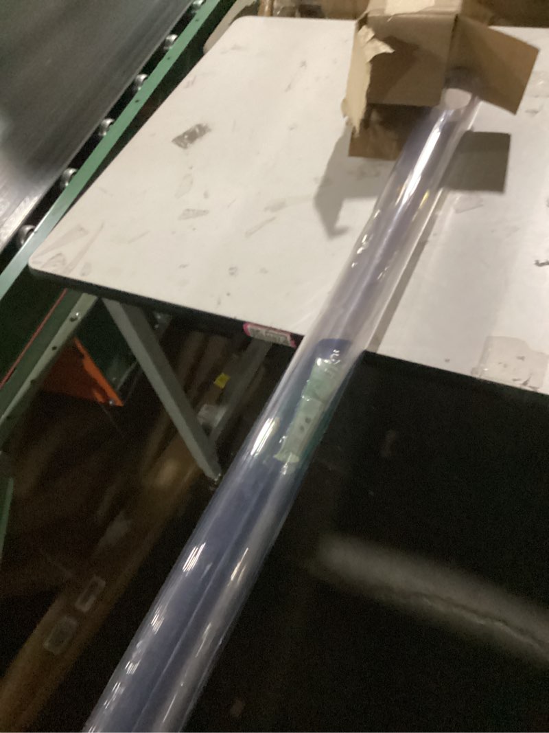 Condition photo showing Good Condition for necaux custom multisize 1.5mm thick clear pvc table cover protector - 48 x 66 inch waterproof large wood furniture office desk protective plastic dining coffee end tabletop pad 48" x 66" clear 1.5mm