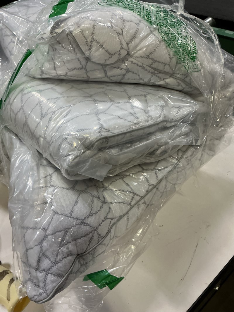 Condition photo showing Good Condition for COZSINOOR Bed Pillows Queen Size - Premium Down Alternative Pillows Set of 2 for Side, Back, and Stomach Sleepers Cooling Hotel Quality Fluffy Soft Microfiber Fill Breathable Skin-Friendly