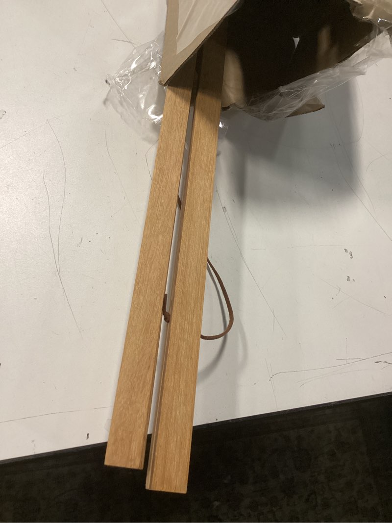 Condition photo showing As Is for 40x27 40x30 40x20 Poster Frame, Magnetic Light Wood Wooden Frame Hanger for Photo Picutre Canvas Artwork Art Print Wall Hanging (1 Pack, 40", Teak Color)