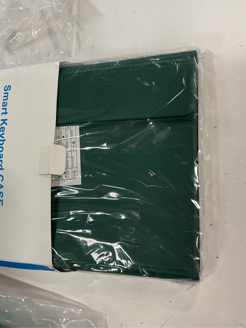 Condition photo showing New/Like New for Keyboard Case for Samsung Tab S10 Plus/ S9 FE+/ S9+/ S8 Plus /S7 Plus/S7 FE 12.4" Smart Backlit Case Keyboard with Pen Holder (Green) S10 Plus/ S9 Plus/ S8 Plus/ S7 FE Green