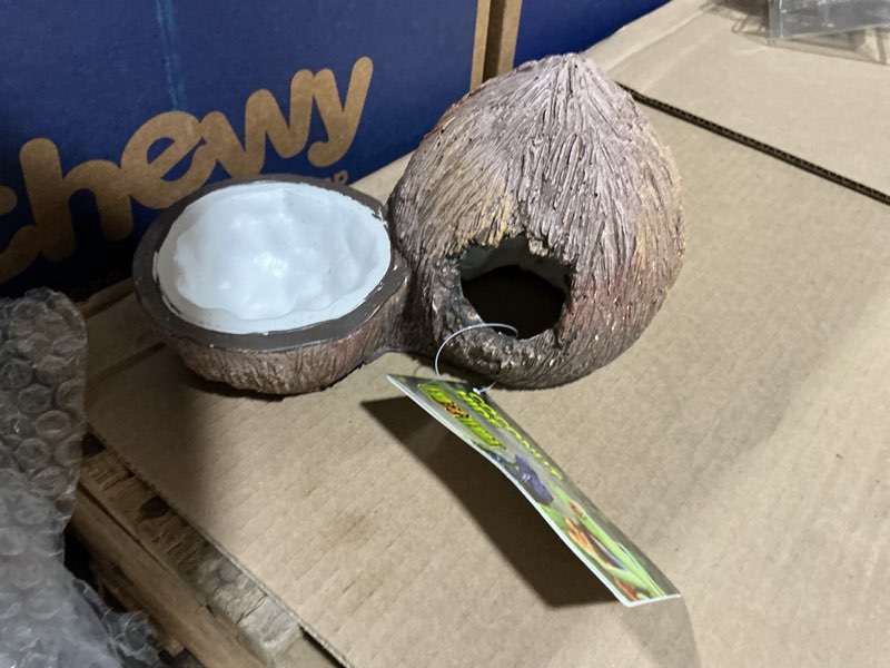 Condition photo showing Good Condition for Exo Terra Coconut Hide and Water Dish