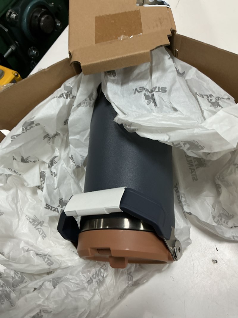 Condition photo showing Good Condition for stanley iceflow 2.0 flip straw tumbler with handle 30 oz | twist on lid and flip up straw | leak resistant water bottle | insulated stainless steel | bpa-free | twilight twilight 30 ounces