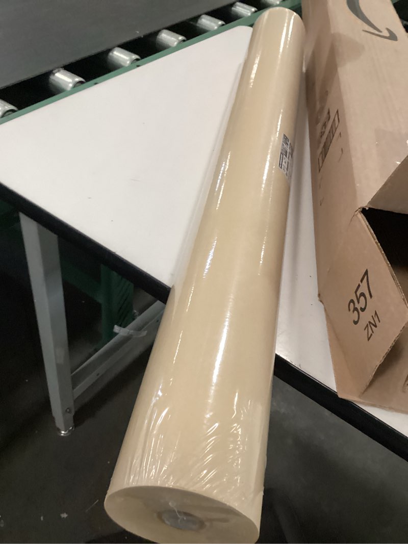 Condition photo showing New/Like New for PerkHomy 36" x 2,400" (200') Brown Kraft Paper Roll for Craft Bulletin Board Paper Art Table Covering Crafting Gift Wrapping Bouquet Packing Parcel 70GSM 50LB (Brown, 36" x 200') Brown 36" Width x 200' Length