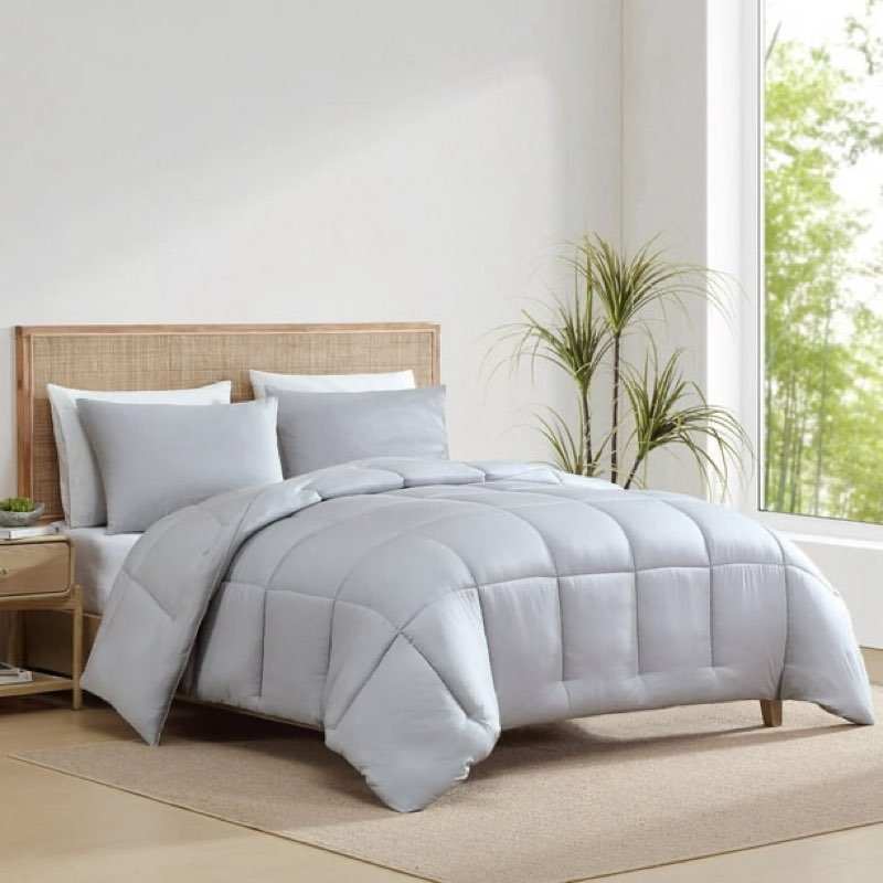 bamboo harmony 3-piece viscose made from bamboo comforter set king 
