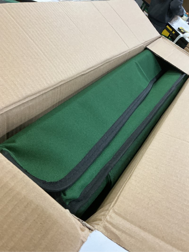 Condition photo showing Good Condition for Weatherproof Heated Cat House for Outdoor in Winter, Heated Cat Bed Kitty Shelter with Cat Heating Pad, Insulated & Safe Escape Door, Warm House for Outside Stray Cat (Green, 17.7"x25.5"x17.9") Green 17.7"x25.5"x17.9"