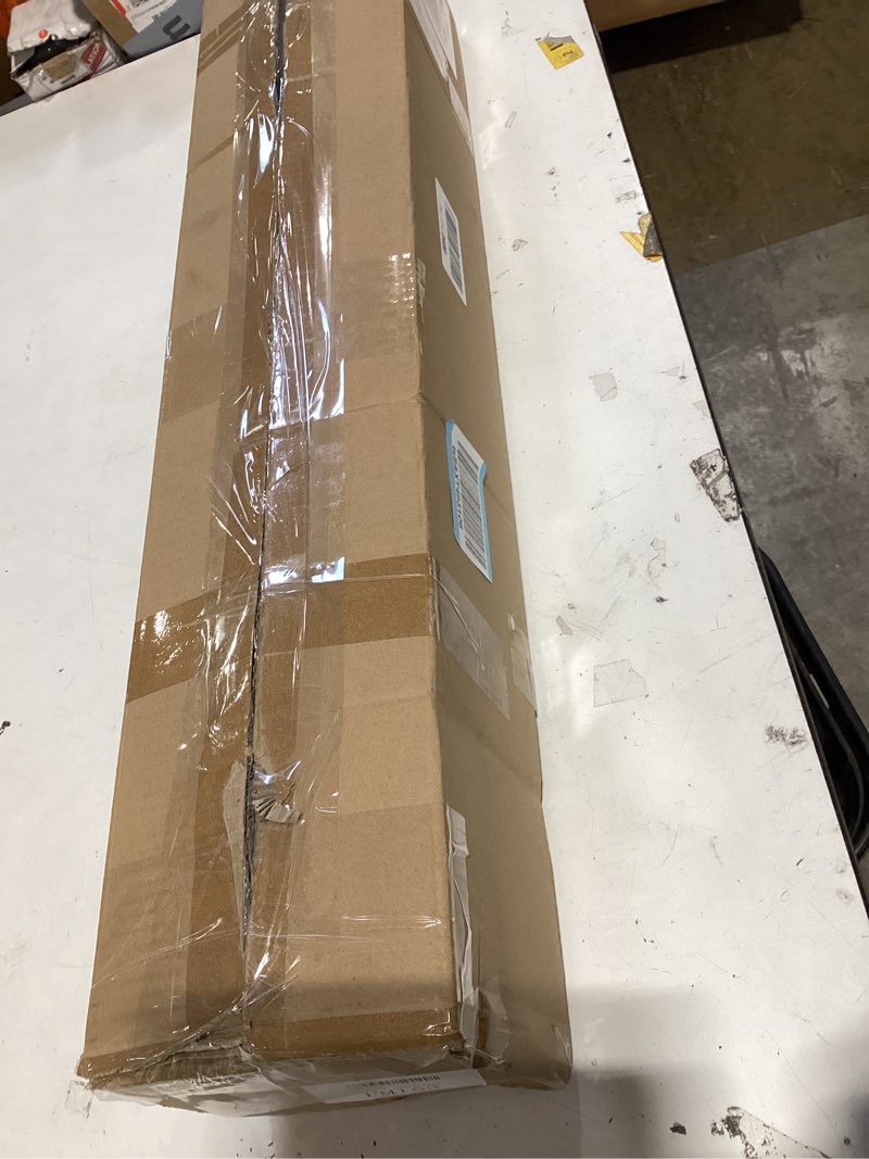 Condition photo showing As Is for heavy duty backpack blower rack, leaf blower rack holder for trailers, backpack blower storage holde