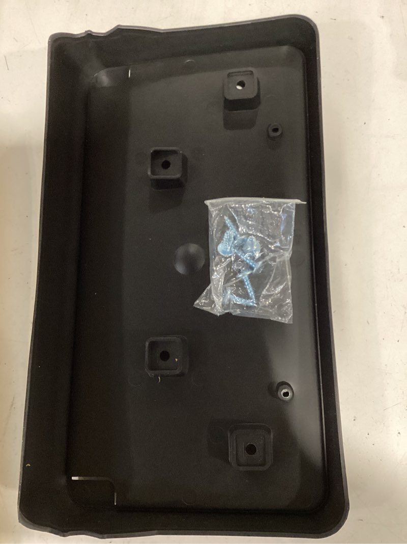 Condition photo showing Good Condition for front bumper license plate frame bracket holder fits for 2017 2018 2019 2020 2021 jeep grand cherokee type 2 replace 68277137aa ch1068148