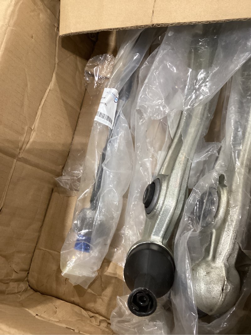 Condition photo showing As Is for Rockplanet Front Upper and Lower Control Arm with Ball Joint, Front Sway Bar Links Tie Rod Assembly 