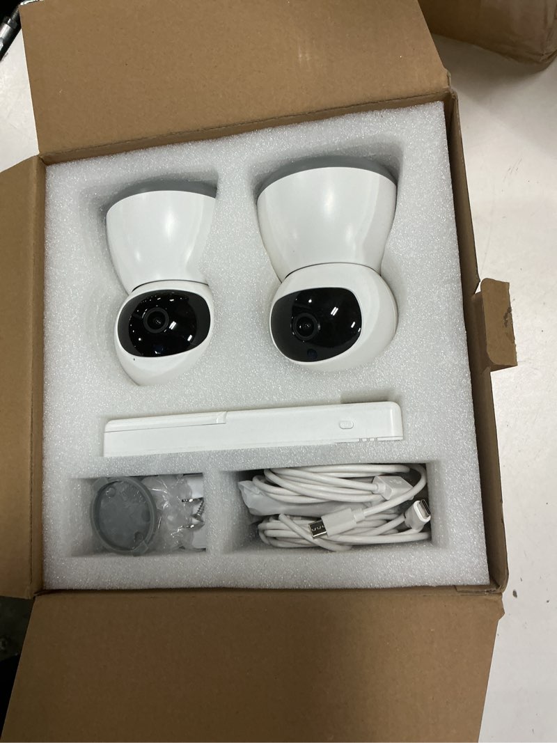 Condition photo showing Good Condition for baby monitor, baby monitor with camera and audio, secure no wifi, pan tilt video camera with night vision, vox, 2-way talk, 1300ft, portable video audio monitor ideal for baby/elderly/pet