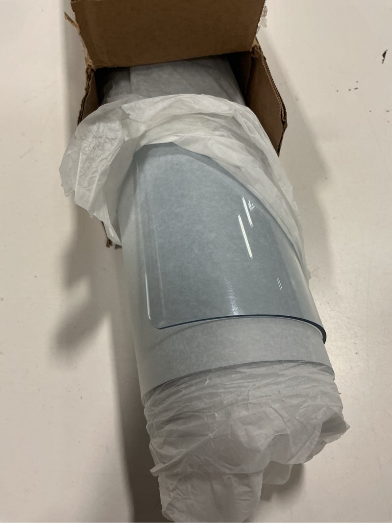 Condition photo showing New/Like New for Clear Table Protector, USA Made, Safe, 20 x 42 Inch, 2mm Thick Ultra Smooth Vinyl, Custom Clear Desk Mat Cover for Desk Top, Desk Protector Mat for Table 42" x 20" 2mm Rectangle Crystal