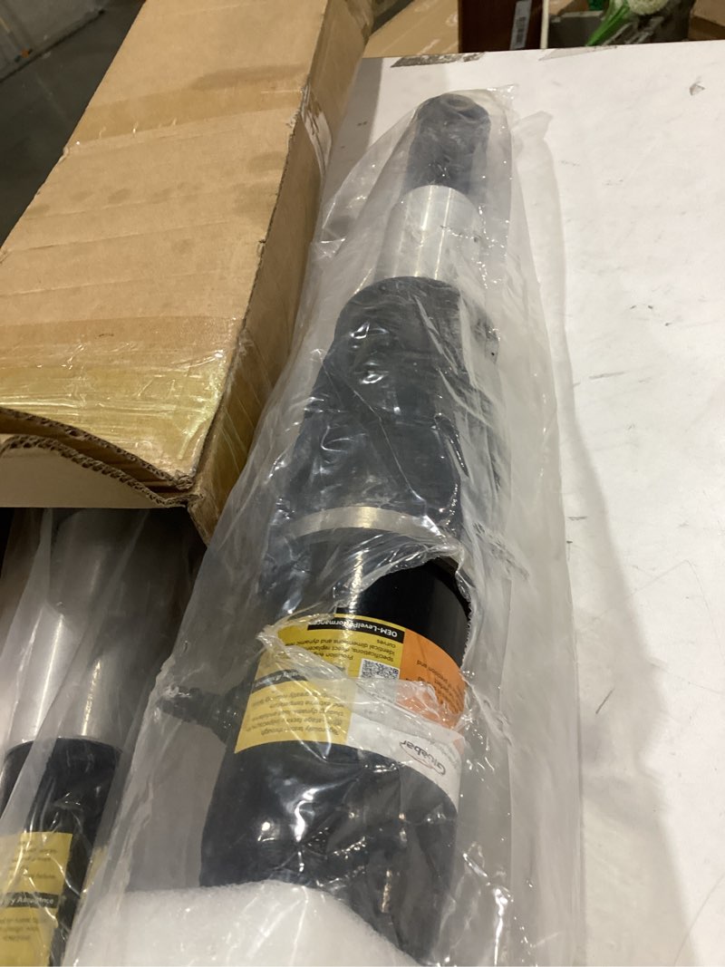Condition photo showing As Is for 84176675 2 packs rear air shocks strut absorber compatible with 2015-2021 cadillac escalade chevy tahoe suburban silverado gmc sierra 1500 yukon (xl), replace 580-1106 580-1068 23151122 23267007 23290 rear shocks absorber 2015-2020