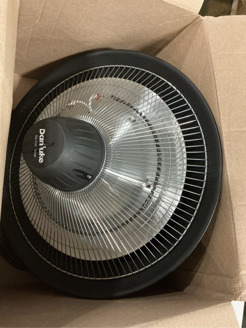 Condition photo showing Good Condition for Patio Heater for Outdoor Use 1500W Electric Infrared Hanging Heater, Ceiling Mounted, Waterproof for