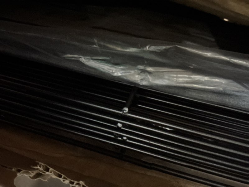 Condition photo showing Good Condition for petime foldable metal dog exercise pen/pet puppy playpen kennels yard fence indoor/outdoor 8 panel 24" w with top cover and bottom pad (playpen+bottom+top cover, 8 panels 24" h) playpen+bottom+top cover 8 panels 24"h