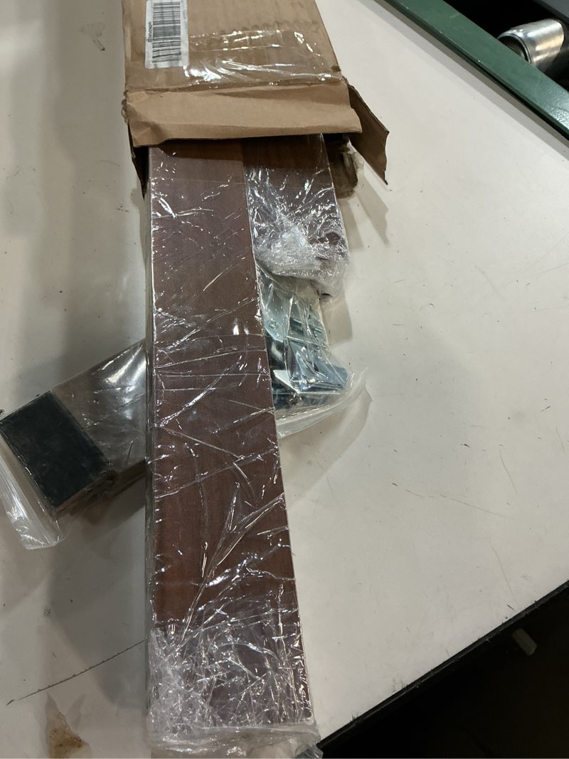 Condition photo showing Good Condition for metal floating frame for 24x32 canvas paintings, diy with 1.5 inch deep, modern floater for portrait landscape living room bedroom office wall art decor (walnut) 24x32" walnut brown