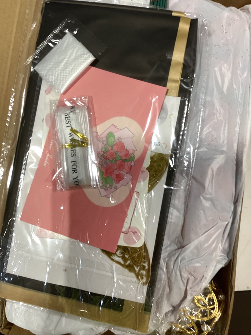 Condition photo showing As Is for waipfaru glitter roses bouquet, diy fake flowers bouquet, birthday gifts for women mom, 24 pcs red rose for grandma wife girlfriend valentines, mothers day, anniversary, graduation red 24pcs