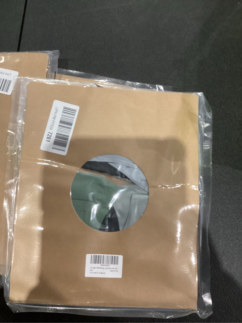 Condition photo showing New/Like New for Paw Legend Washable Dogs Diapers Male Dog Belly Bands for Male Dogs Diapers Reusable Puppy & Doggie Diapers Male (3 Pack, Small) Small Green and Grey