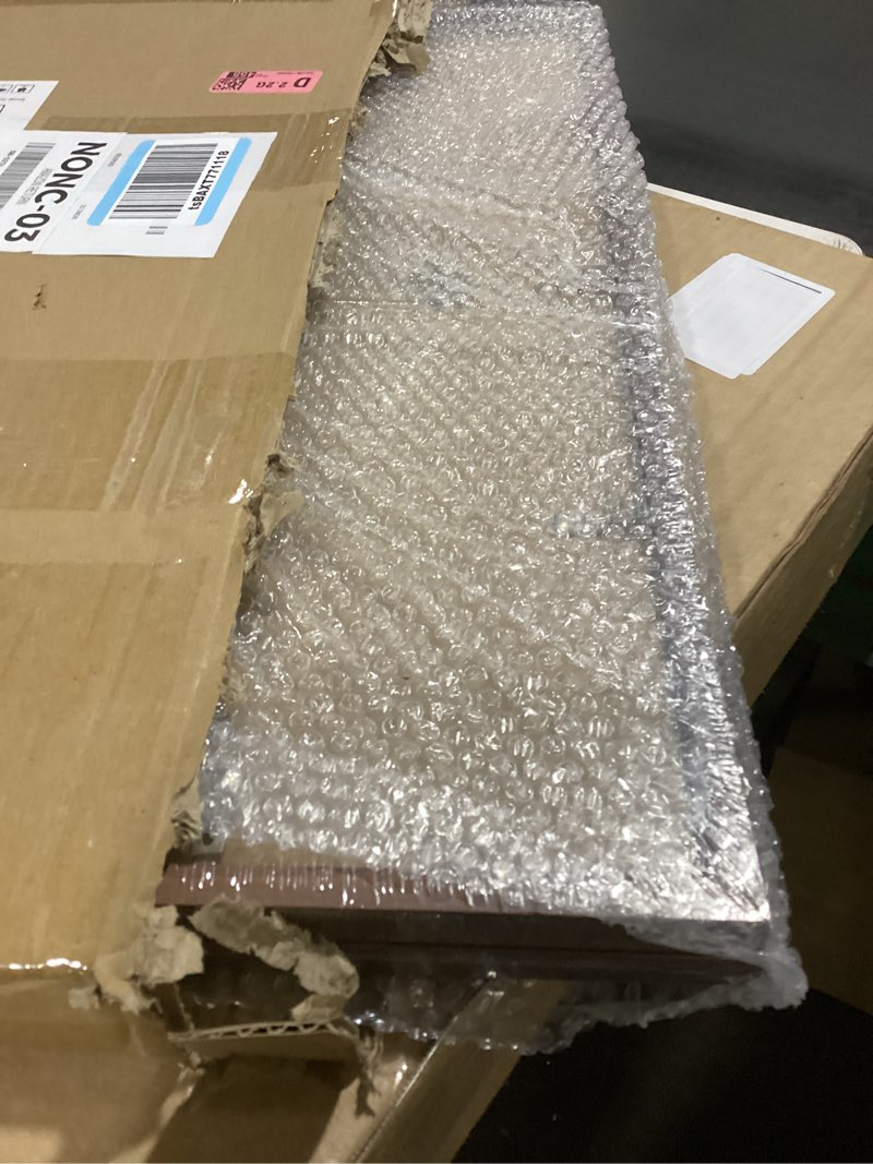 Condition photo showing Good Condition for ENJOYBASICS 16x20 Picture Frame, Display Poster 11x14 with Mat or 16 x 20 Without Mat, Wall Gallery Photo Frames, Brown, 2 Pack Brown 16x20