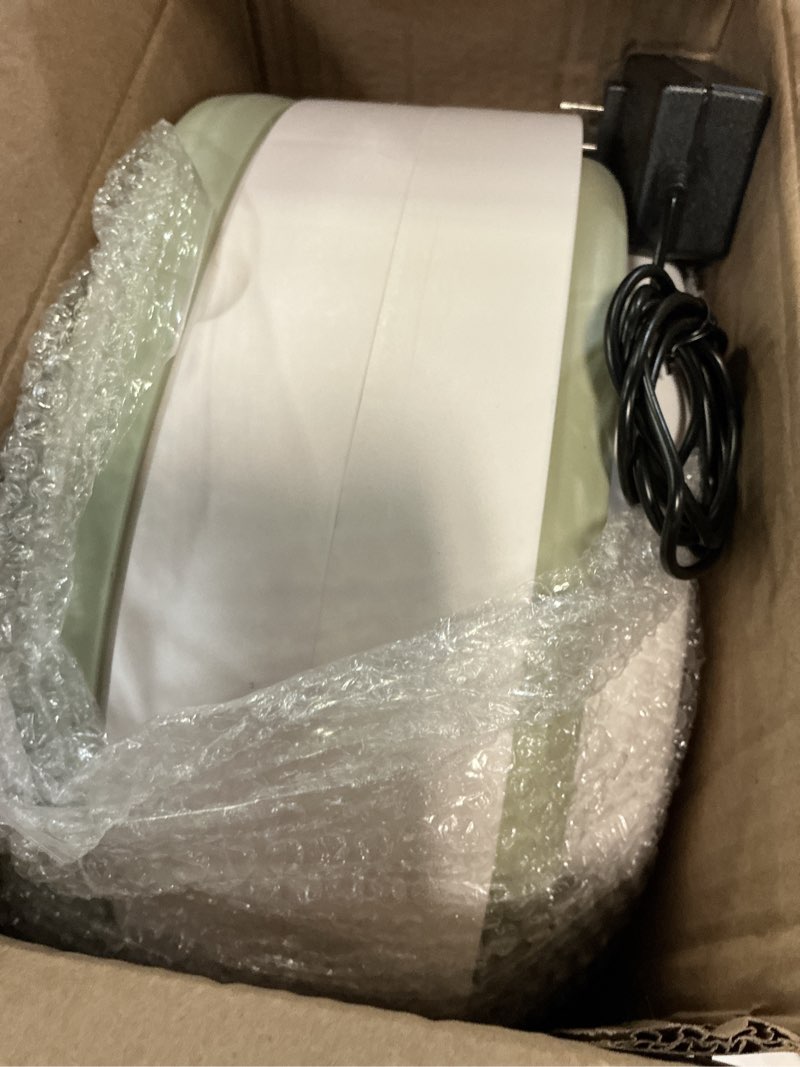 Condition photo showing Good Condition for portable washing machine 20l —small foldable washer with spin basket, 3 mode deep clean — mini laundry machine for travel, dorms, camping, ideal for baby clothes, underwear, socks green