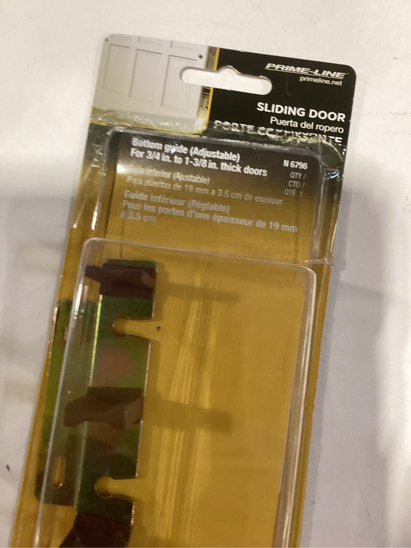 Condition photo showing New/Like New for Prime-Line N 6796 Stamped Steel, Adjustable, Closet Door, Floor Guide (Single Pack) 1 Count (Pack of 1)