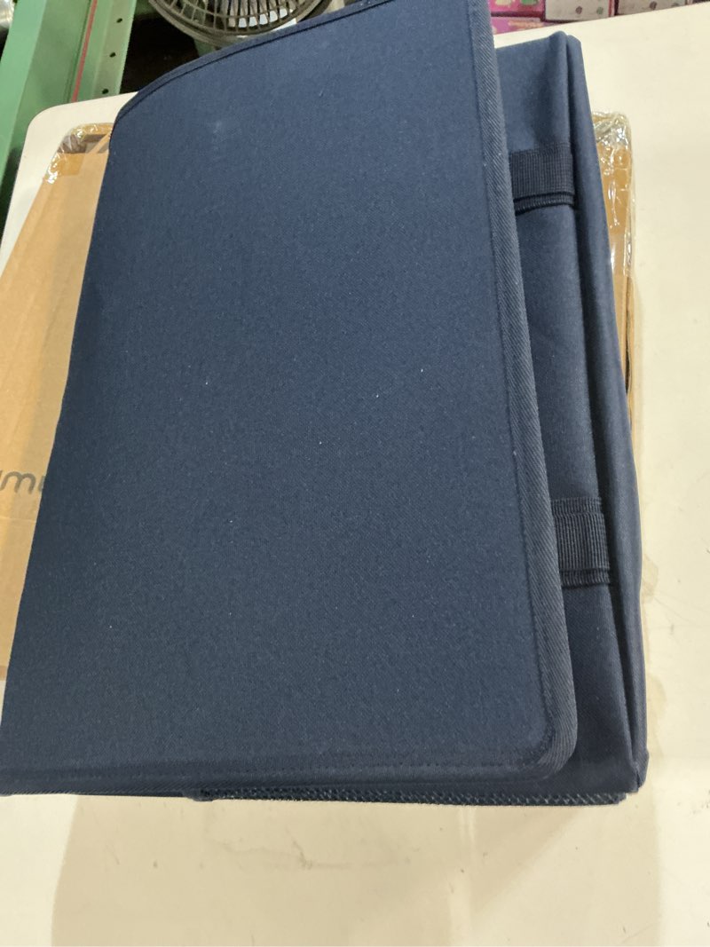 Condition photo showing Good Condition for uv light sanitizer box foldable large cleaner and sanitizing machine with timer uvc light sanitization bag household for cell phone,earphones,plush toys,towels,keys,brushes and combs?36l? blue