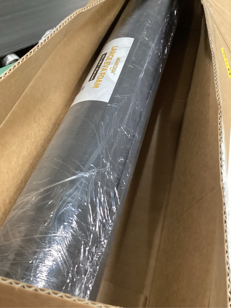 Condition photo showing Good Condition for mearcooh eva foam cosplay black 10mm thick (1mm to 20mm) large 35.5" x 59" sheet premium high density 86 kg/m3 for cosplay, crafts projects black thickness-10mm