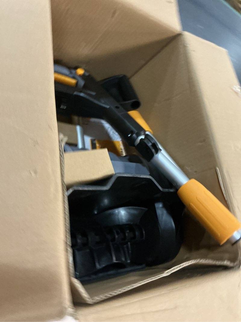 Condition photo showing Good Condition for Cordless Snow Shovel Compatible with DeWalt 20V Max Battery, 11" Electric Snow Blower w/ 20FT Max Throw & Adjustable Handle, Snow Thrower for Driveway, Deck, Patio, Steps(Tool Only) Black (Battery and charger not included)