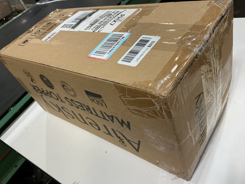 Condition photo showing New/Like New for Airensky 3 Inch Memory Foam Mattress Topper,Cooling Gel Infused High Density Twin XL(39"x80") Topper with Removable Skin-Friendly Cover,Bed Topper for Pressure Relief Back Pain, CertiPUR-US Certified