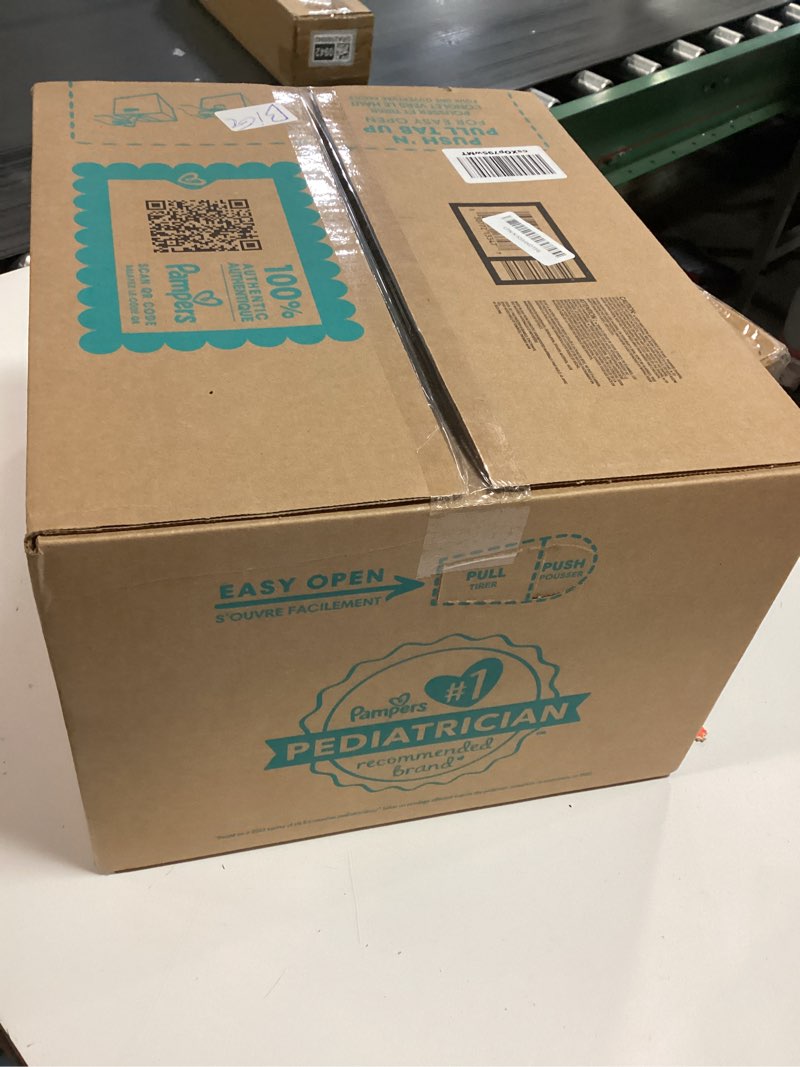 Condition photo showing New/Like New for Pampers Diapers - Swaddlers 360° - Size 3, 156 Count, up to 100% Leakproof Comfy Dry Fit, Designed for Easy Changes, Pull On Baby Diaper (Packaging May Vary) Size 3 156