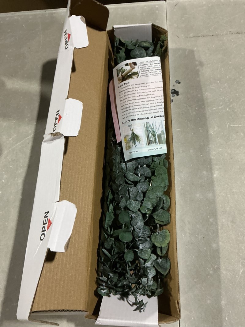Condition photo showing Good Condition for 11 pcs real dried eucalyptus stem for shower & bathroom decor - 17'' large natural fresh eucalyptus leaves hanging plants, shower stuff green home vase decor, diy 11pcs eucalyptus