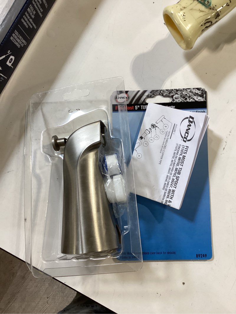 Condition photo showing Good Condition for danco brushed nickel tub spout