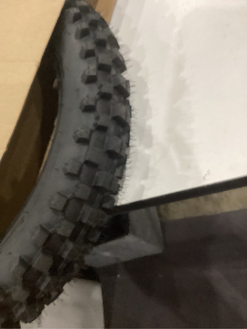 Condition photo showing Good Condition for dirt bike rear 90/100-16 3.25/3.50-16 tire and inner tube for 150cc kx100 klx140 ttr125 crf150 xr100 rm85l rm100 baja dr125 pit bike off road motocross motorcycle heavy duty
