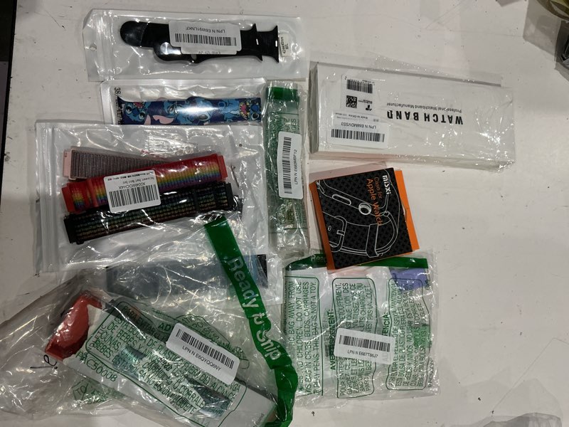 Condition photo showing As Is for assorted mens and womens watch bands
