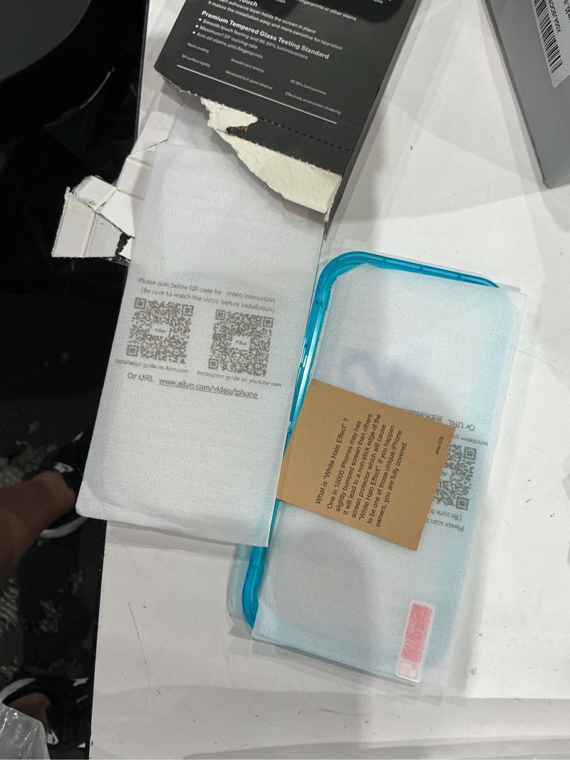 Condition photo showing Good Condition for ailun 3 pack screen protector for iphone 17 pro [6.3 inch] with installation frame, tempered glass,sensor protection, dynamic island compatible, case friendly [not for iphone 17/17 pro max/iphone air]