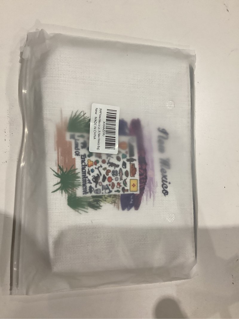 Condition photo showing New/Like New for New Mexico Love Gift New Mexico State Cosmetic Bag State Of New Mexico Gift (New Mexico Bag)