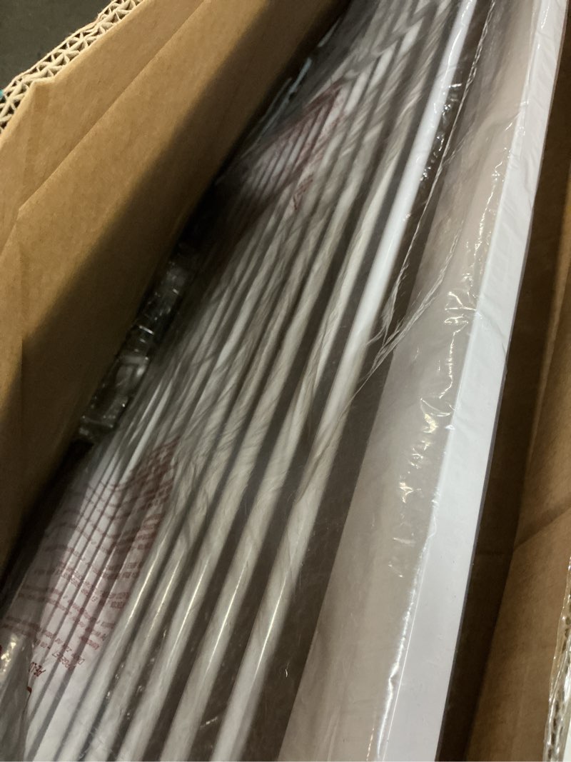 Condition photo showing Good Condition for COMOMY 55.1" Extra Tall Pet Gate for Cats, Extra Wide Cat Gate with Adjustable Cat Door, Pressure Mounted Easy Walk Through Pet Gate with Door for Stairs, Doorways, Kitchen(White, 29.5-40.6") White 55.1"Tall 40.6"Wide